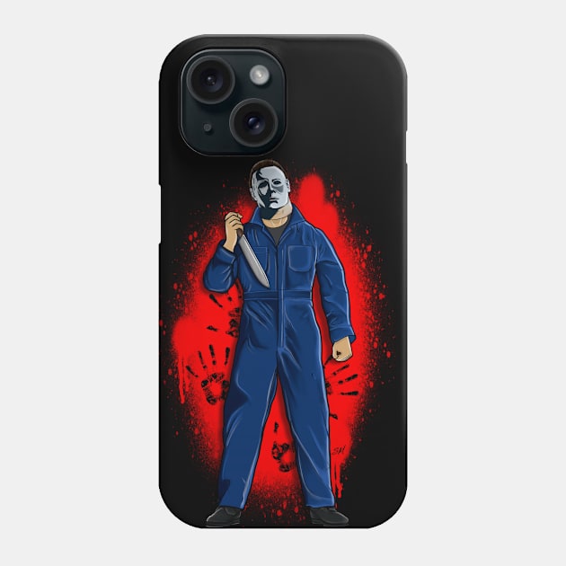 Halloween M.Myers Phone Case by Art_of_Selene