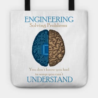 Solving Problems Funny Engineering Engineer Gift Tote