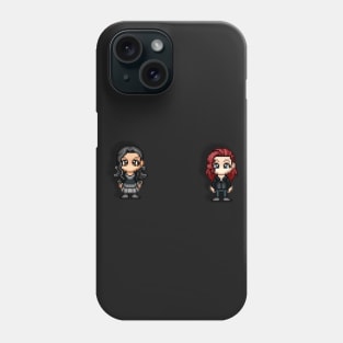 Panda & Nana Pixel Art Phone Case