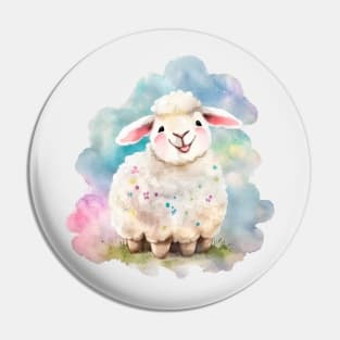 Cute lamb smiles Pin