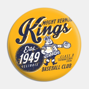 Mount Vernon Kings Baseball Pin