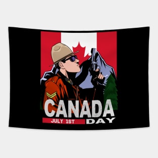 Canada Day July 1st Tapestry