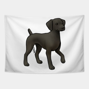 Dog - German Shorthaired Pointer - Black Tapestry