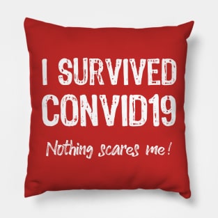 Corona Virus Survivor Pillow