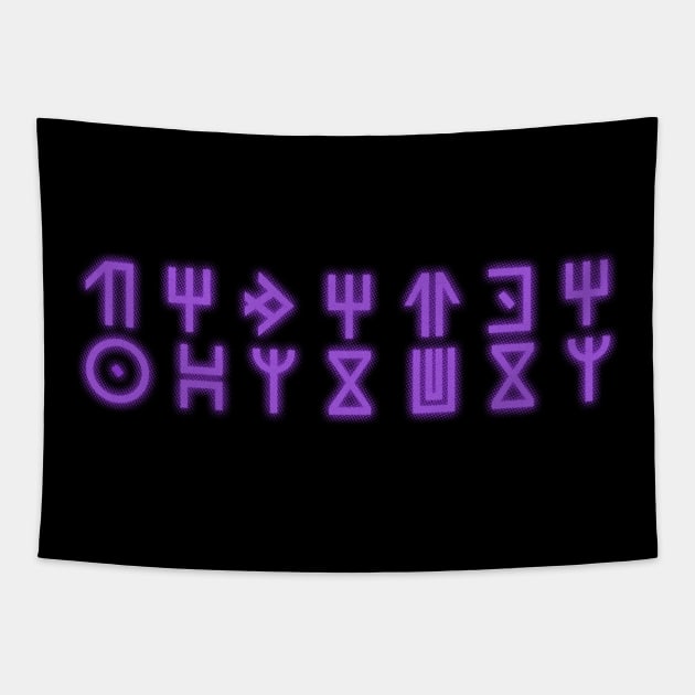 Wakanda Forever ! Written in Wakandan Tapestry by AO01