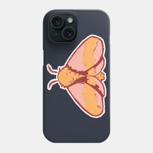 Rosy Maple Moth Phone Case