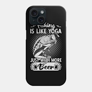 Fishing For Men & Women, Funny Fishing Quote & Angler Phone Case