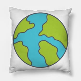 Green Globe Pillow