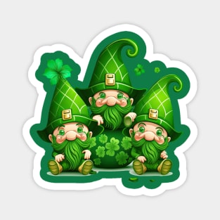 Gnomes St. Patrick's Day Magnet