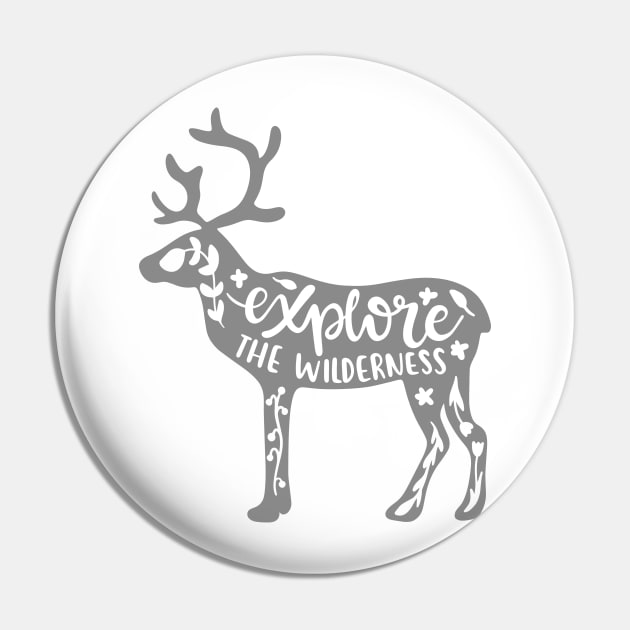 Explore The Wilderness Outdoors Shirt, Hiking Shirt, Adventure Shirt Pin by ThrivingTees