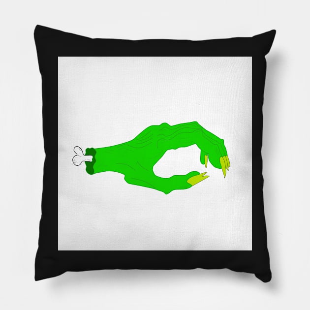 Zombie hand Pillow by Teddyxx