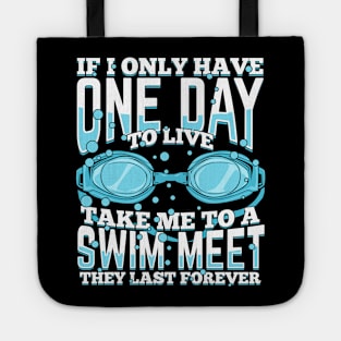 Swimming Sport Swim Meet Swimmer Gift Tote