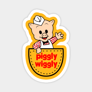 Piggly Wiggly In The Pocket Magnet