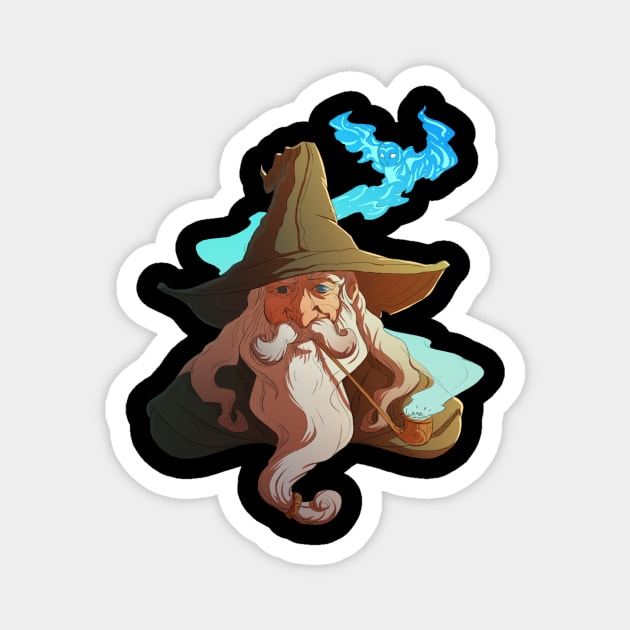 Wizard Magnet by IzareDesigns