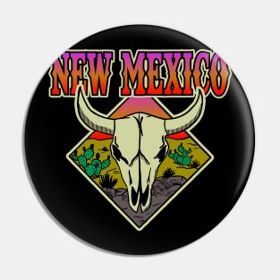 New Mexico Landscape Pin