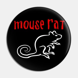 Mouse Rat Pin