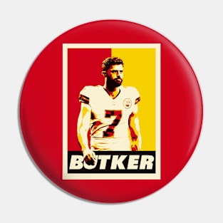 Harrison Butker Pop Art Style Pin