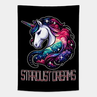 Stardust Dreams: Unicorn Dreams Tapestry