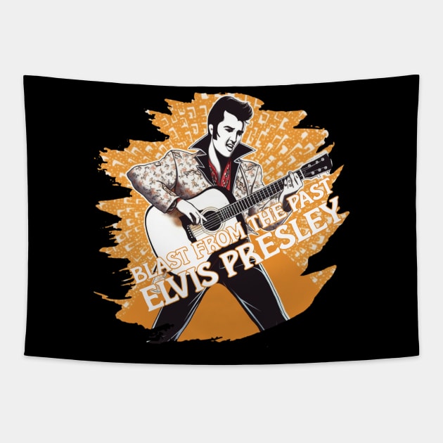 BLAST FROM THE PAST ELVIS PRESLEY Tapestry by Pixy Official