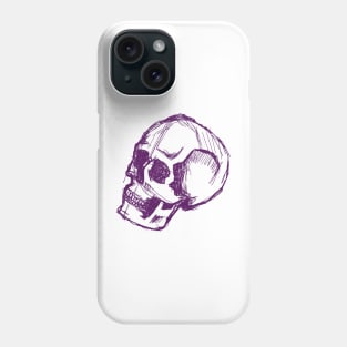 Skull Sketch Phone Case