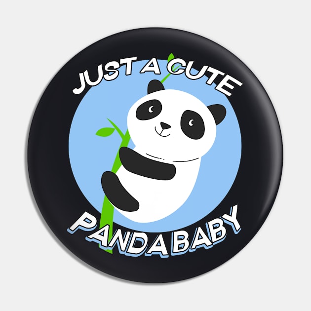 Cute Panda Baby Pin by Foxxy Merch