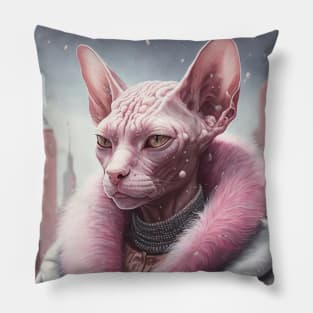 Fashion Sphynx Pillow