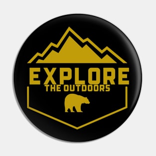 Explore The Outdoors Pin