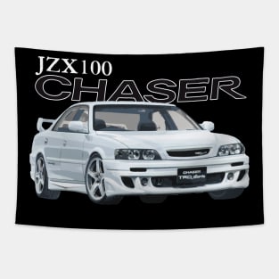 JZX100 TRD TOURER V CHASER MARK II tOYOTA DRIFT MACHINE Tapestry