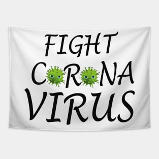 Fight Corona Virus Tapestry