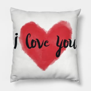 I love you Pillow