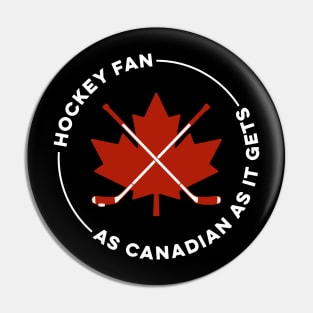 Hockey Fan Pin