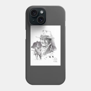 Western Icon John Wayne Phone Case