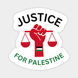 Justice For Palestine Free Gaza Palestinians Magnet