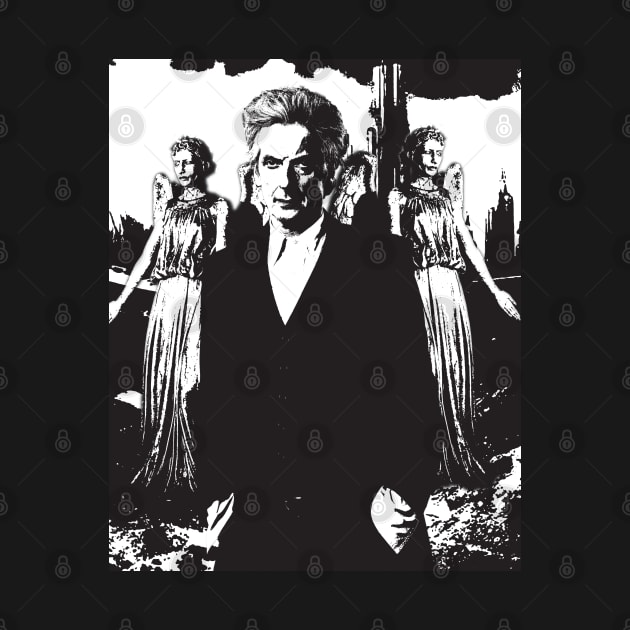 Doctor Who: 12th Doctor And Weeping Angels by Gallifrey1995