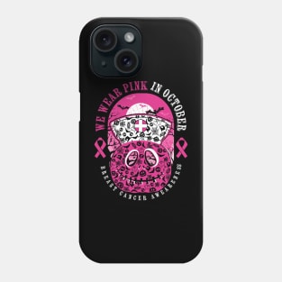 We wear Pink in October Nurse Ribbon Breast Cancer Awareness Phone Case