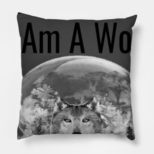 I Am Not A Sheep, I Am A Wolf Pillow