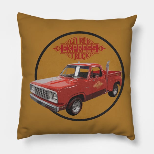 Lil' Red Express 1978 Pillow by vender