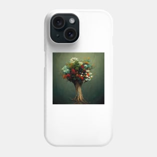 A Still Life of A Dystopian Bouquet Phone Case