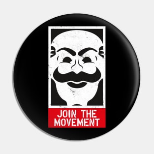 Join The Movement Pin