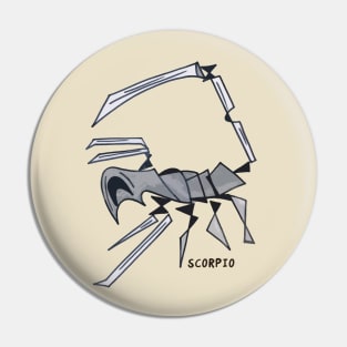 Zoady Ack! by Pollux: Scorpio Pin