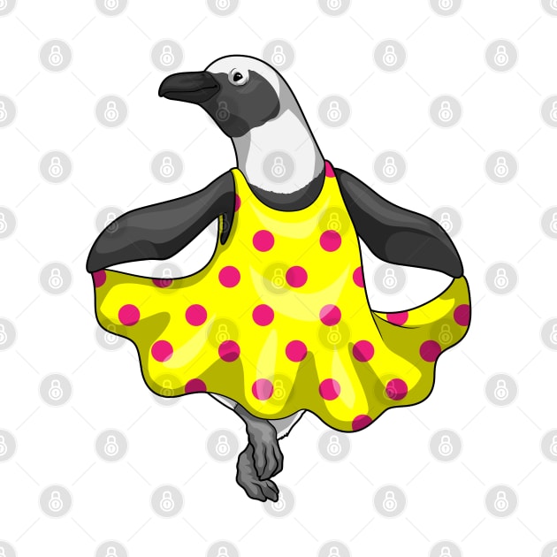 Penguin Polka Dots Dress by Markus Schnabel