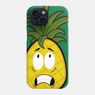 Scared pineapple Phone Case