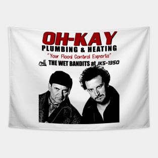 OH-KAY The Wet Bandits Tapestry