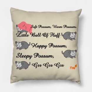 Soft Possum song Pillow