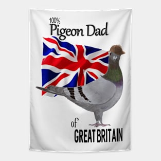 100 percent Pigeon Dad of Great Britain Tapestry