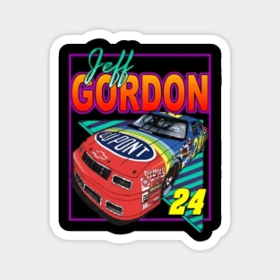 Jeff Gordon Retro Magnet