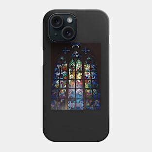 St Vitus Window in Prague Phone Case