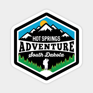 Hot Springs Adventure South Dakota Hiking Wilderness Magnet