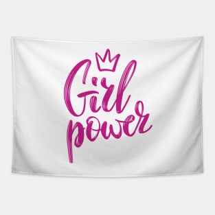 Girls Have the Power to Change the World Tapestry