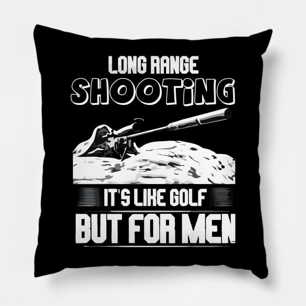 Shooting   it's like golf but Pillow by danieldamssm